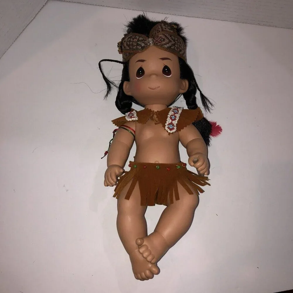 Precious Moments Tender Heart 4429 Doll Native American 12